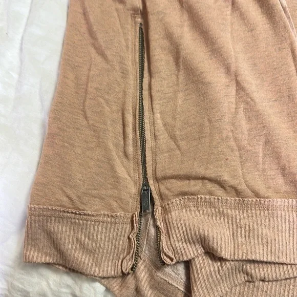 Free people sun seeker sweatshirt color seashell size l - Picture 4 of 4